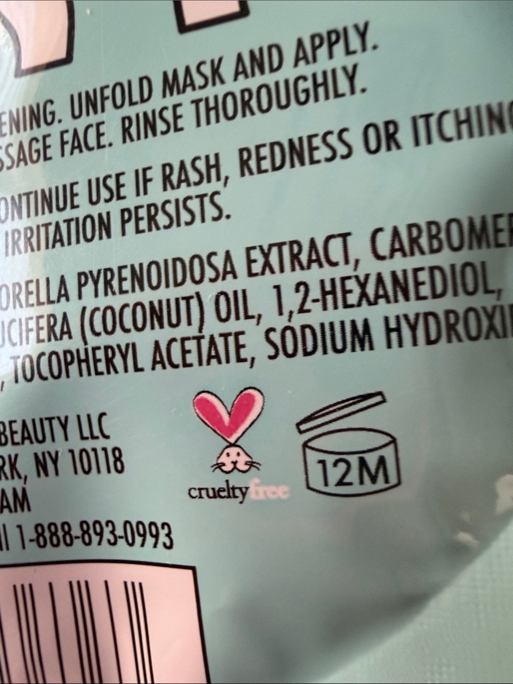 Say Yes Citrus Scented Face Mask - Single Use .67 Oz. - Picture 3 of 5